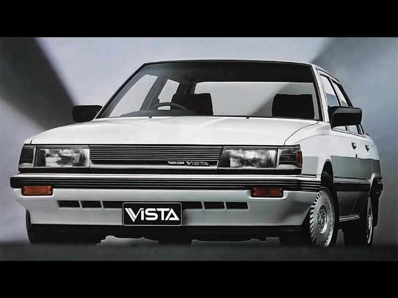 Toyota Vista (SV10, SV11, SV12, CV10) 1 поколение, рестайлинг, седан (06.1984 - 07.1986)